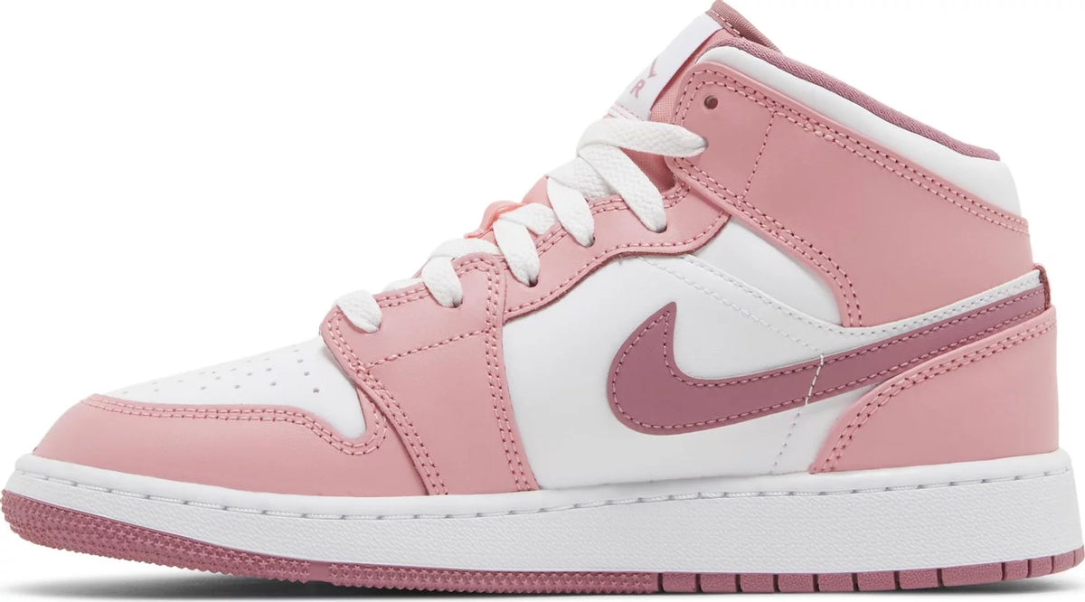 Nike air jordan hot sale 1 mid pink