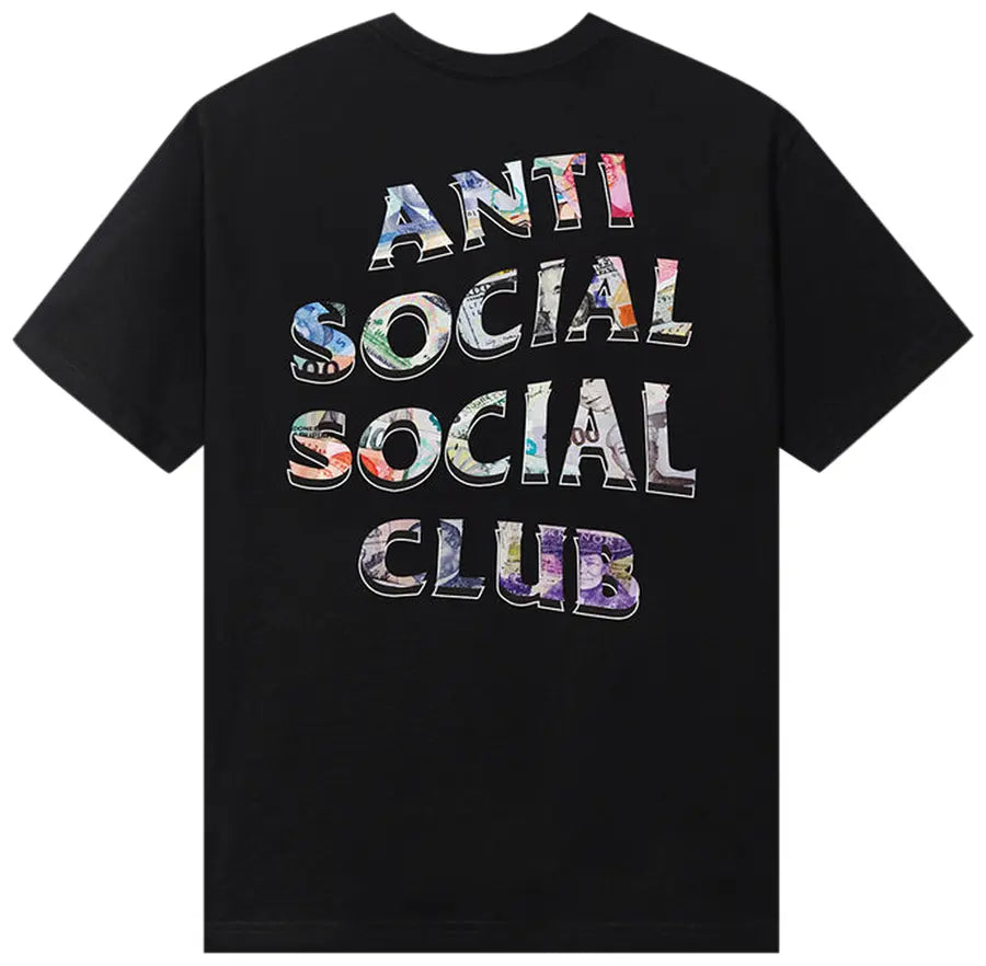 Anti Social Social Club All My Friends Are Dead Presidents Tee 'Black'