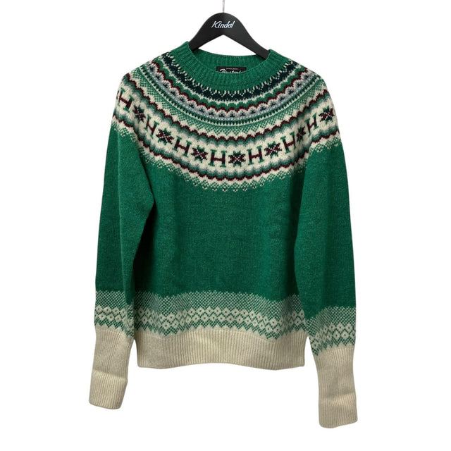 Hysteric Glamour Of Scotland Knit Green - Pre-owned