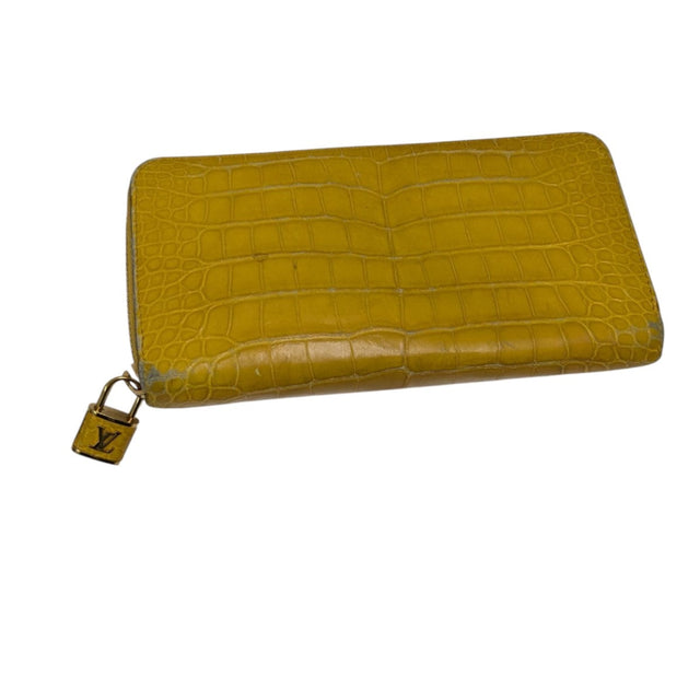Louis Vuitton Long Wallet Yellow - Pre-owned