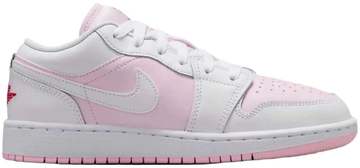 Nike Air Jordan Air Jordan Low Pink Foam Basketball Sneakers