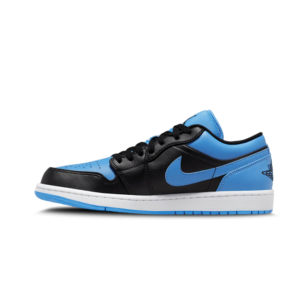 Baby blue and hot sale black jordan 1