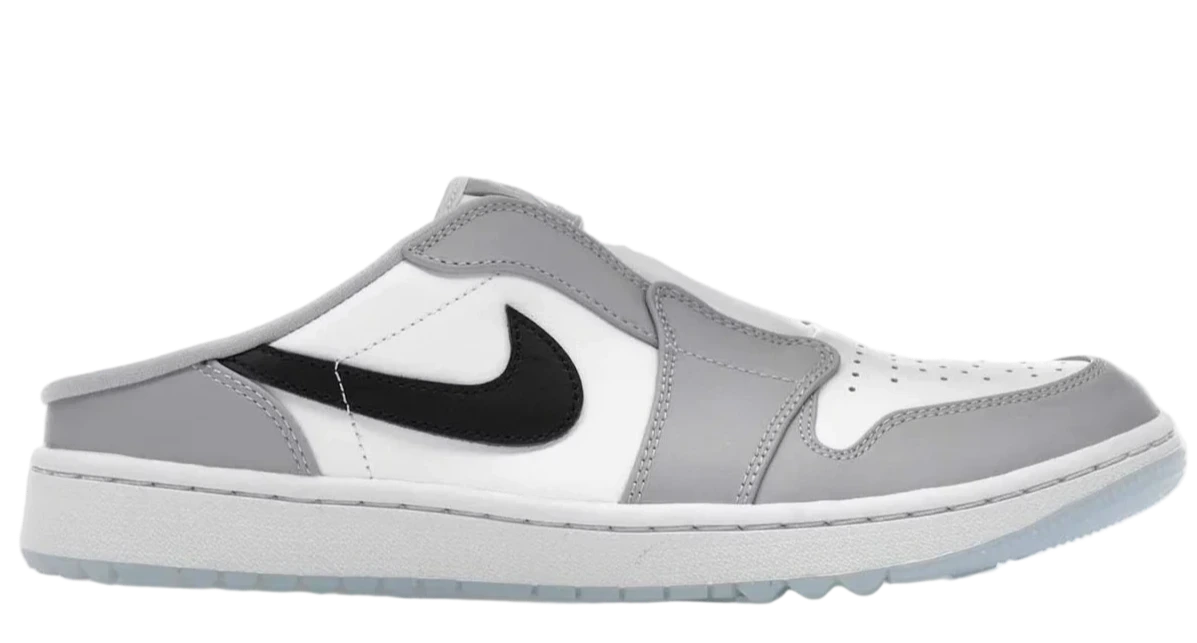 Nike Air Jordan Air Jordan 1 Mule Golf Wolf Grey - Basketball
