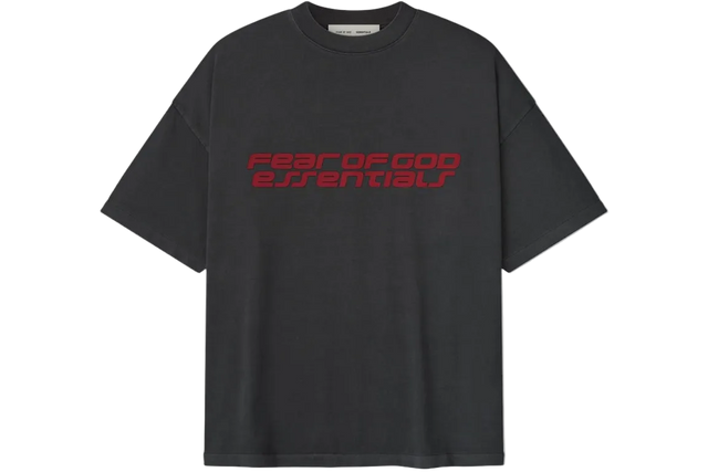FEAR OF GOD ESSENTIALS 90'S TEE IRON GREY