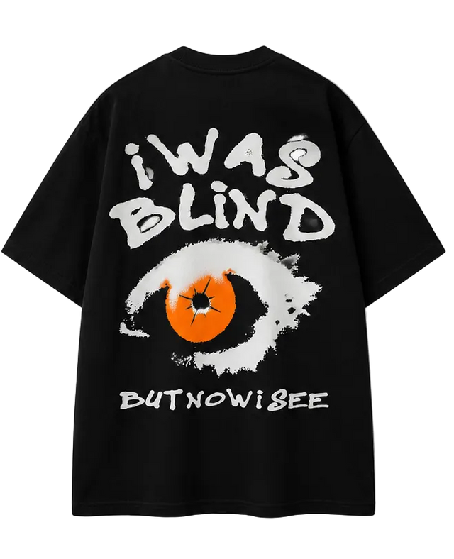MUST RIOT I WAS BLIND TEE