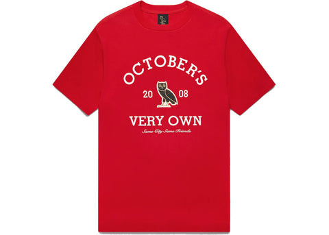 OVO Collegiate T-shirt Red