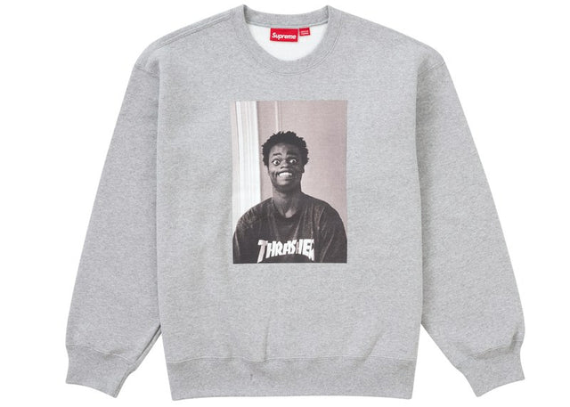 Supreme Thrasher Crewneck Heather Grey – Heather Grey