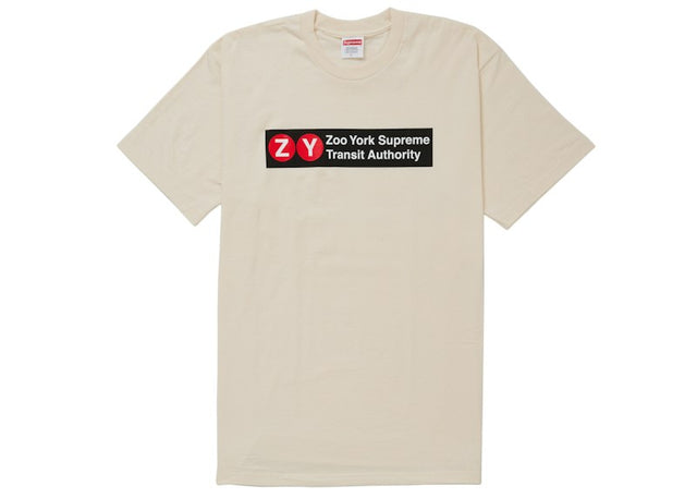 Supreme Zoo York Transit Tee White – White