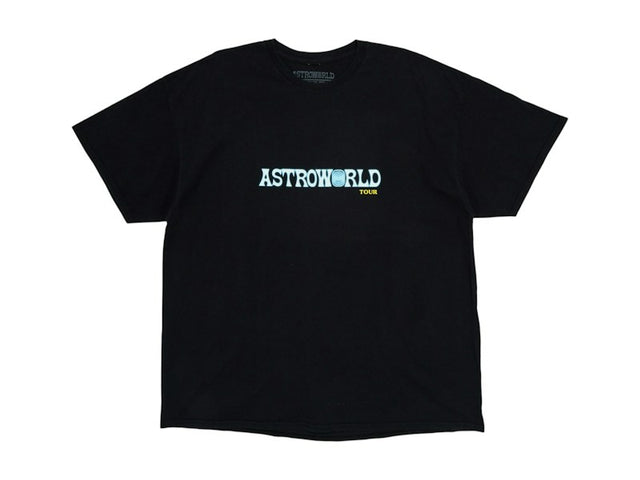 Travis Scott Astroworld Tour Tee Black – Black