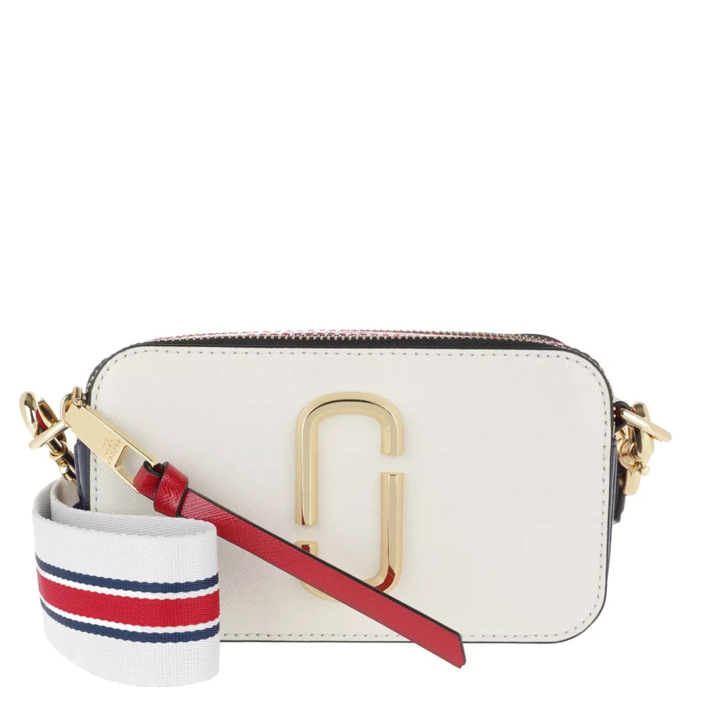 The Snapshot Crossbody - Marc Jacobs - Black/Red - Leather