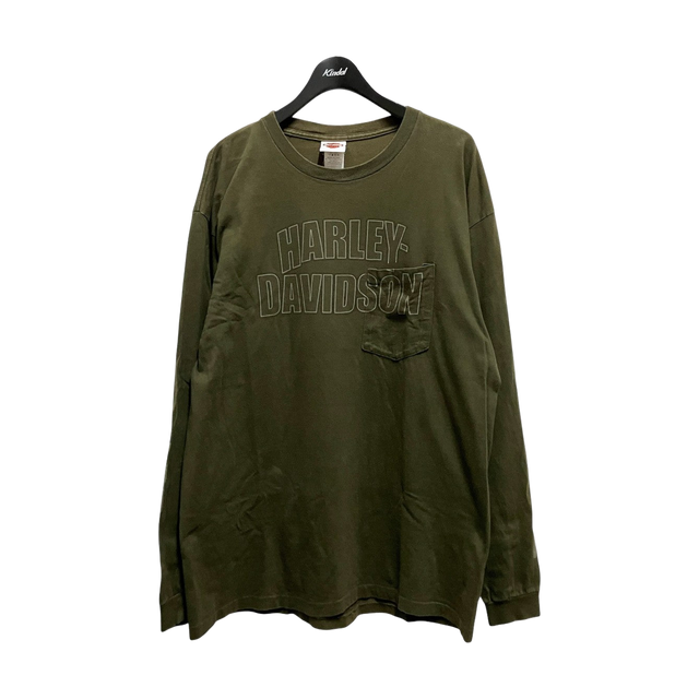 Harley-Davidson Fire Pattern Top Olive - Pre-owned