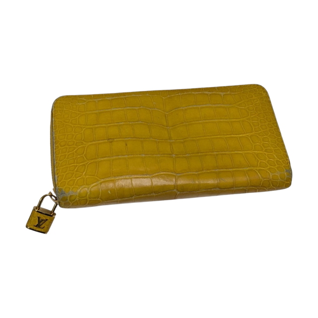 Louis Vuitton Long Wallet Yellow - Pre-owned