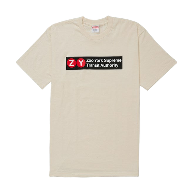 Supreme Zoo York Transit Tee White – White