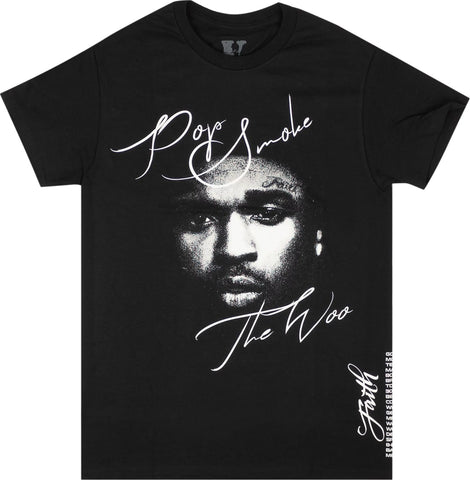 Pop Smoke Faith T-Shirt 'Black'