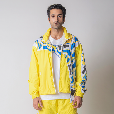 Nought One Cypher Track Jacket Yellow