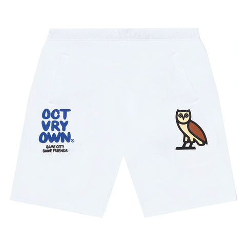 OVO Bubble shorts white