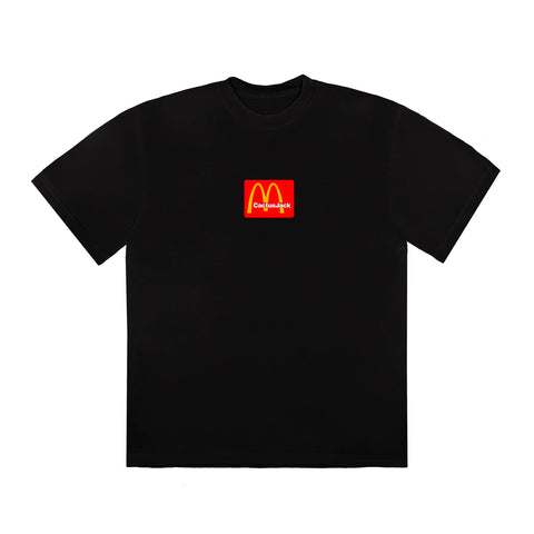 Travis Scott X Mcdonalds Sesame T-shirt Black