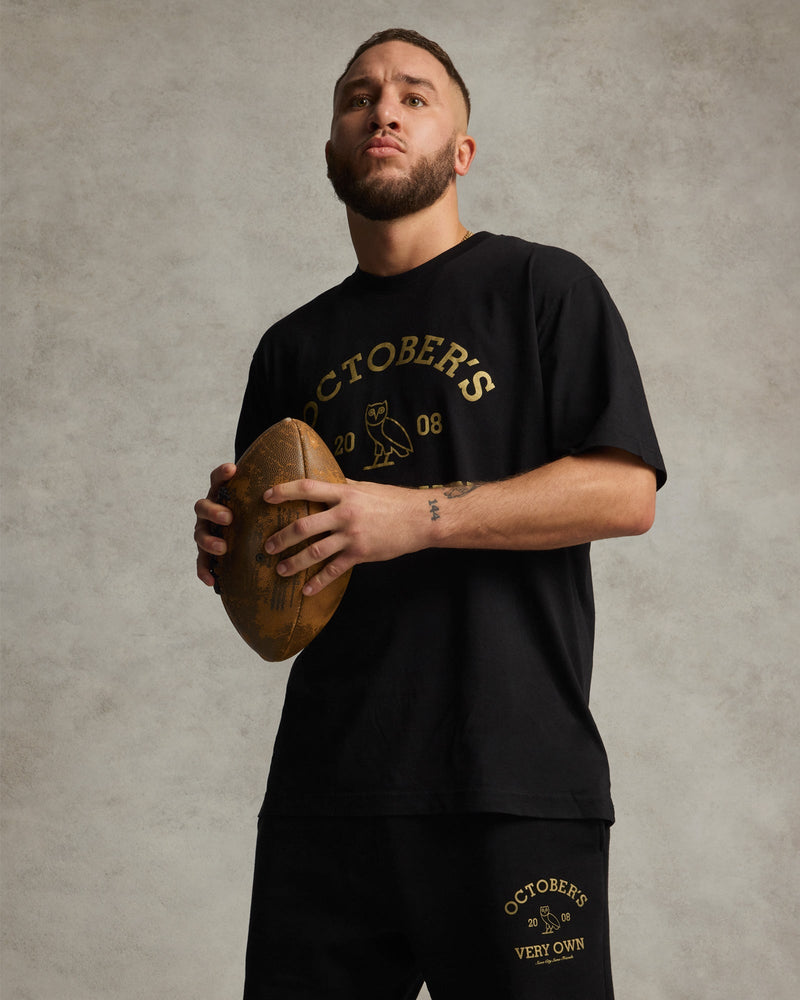 OVO Collegiate Tee Black