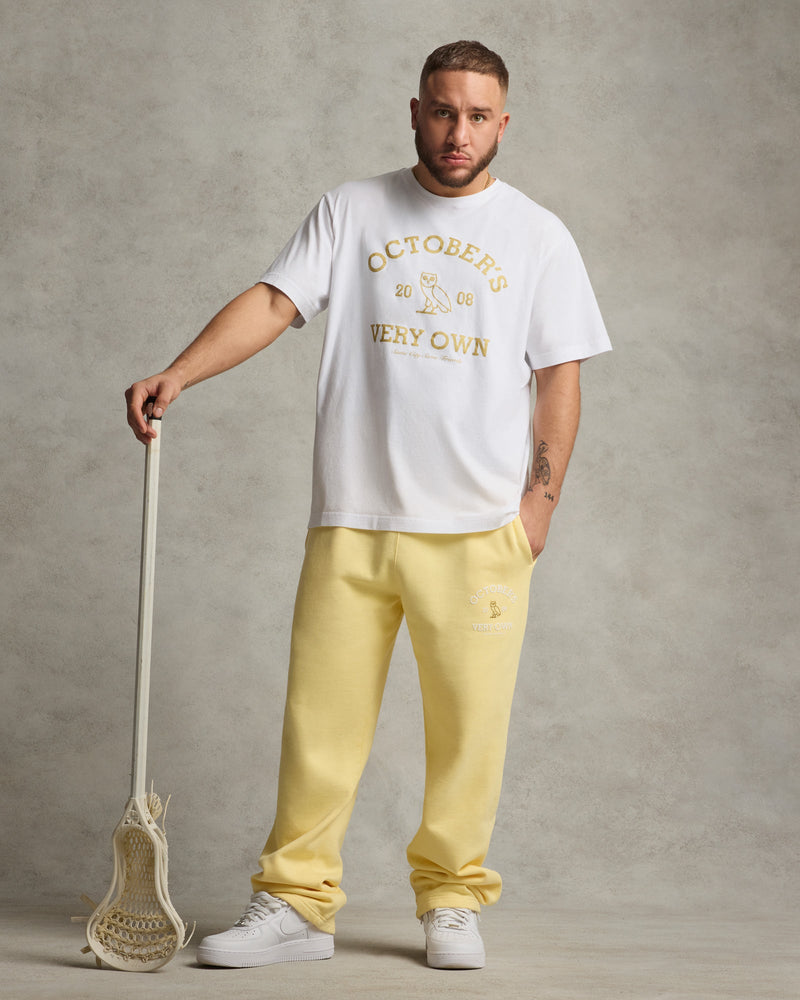 ovo collegiate tee white