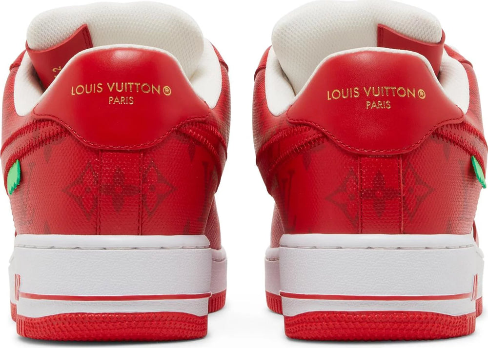 Louis Vuitton x Air Force 1 Low 'White Comet Red'