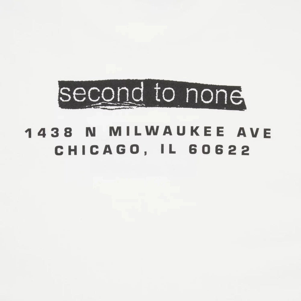 Chicago Box Logo Tee 'White'
