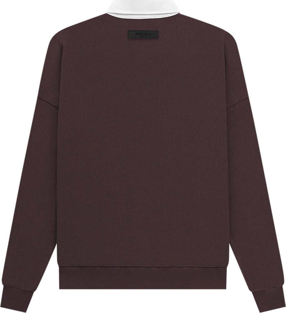 Essentials Plum Rugby Sweatshirt