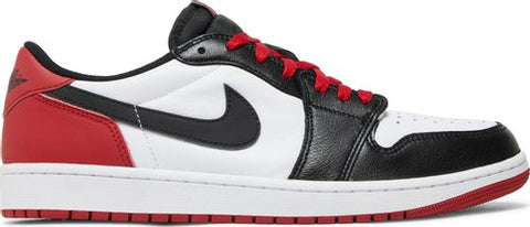 AIR JORDAN 1 LOW BLACK TOE