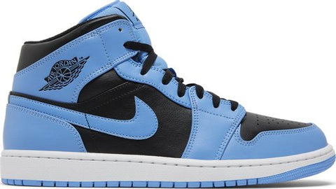 AJ1 Mid University Blue Black