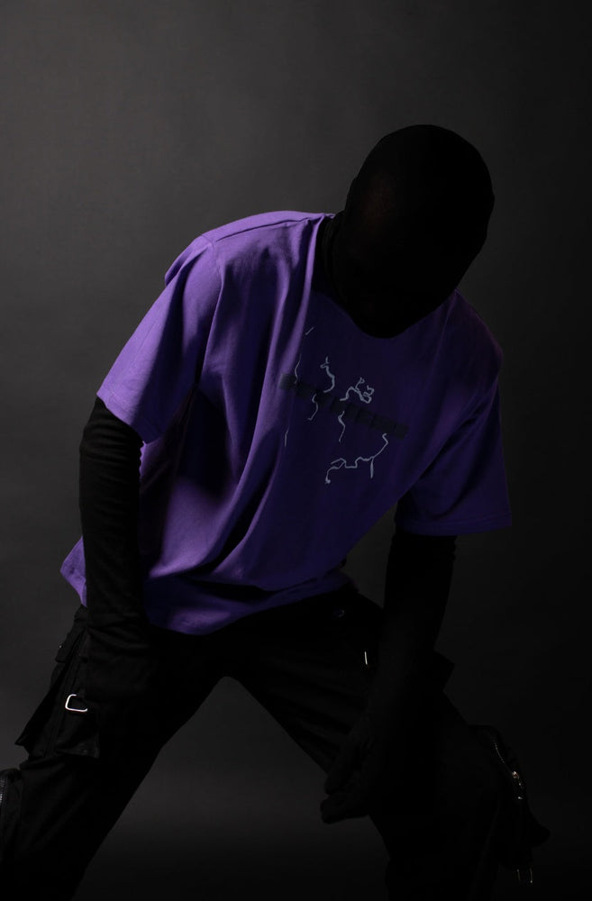 Too much as stake T-shirt Purple
