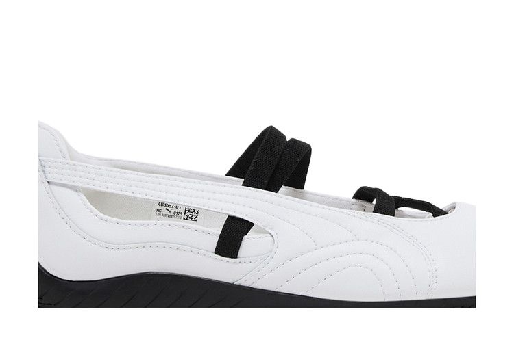 Wmns Speedcat Ballet Leather 'White Black' View 2