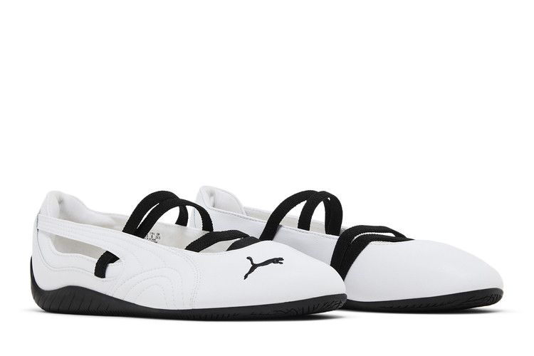 Wmns Speedcat Ballet Leather 'White Black' View 8