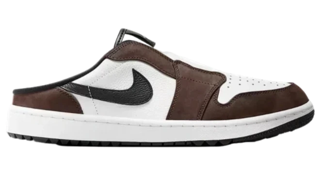 Air Jordan 1 Mule Golf Baroque Brown