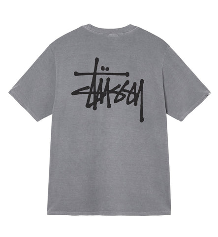 Stussy Big Logo Basic Grey T-shirt