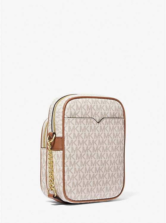 Jet Set Travel Medium Logo Crossbody Bag 'Vanilla'