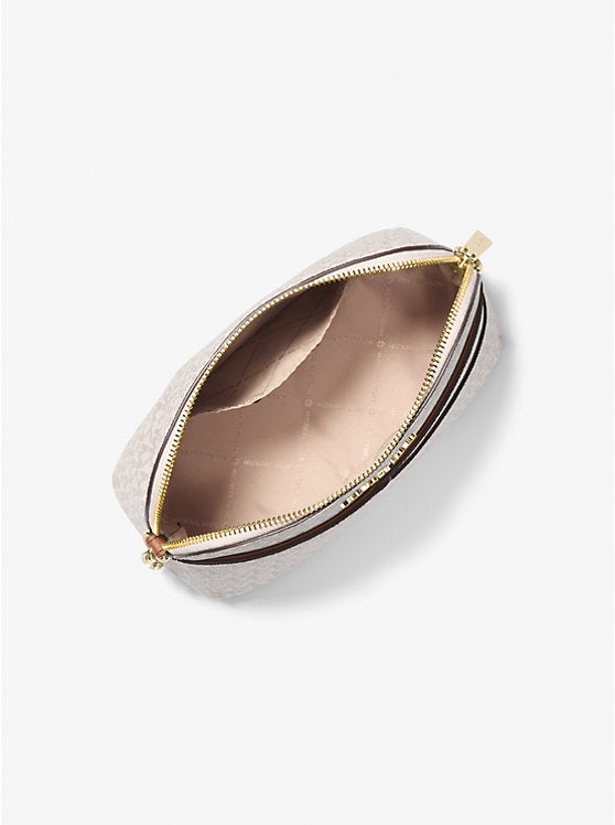 Jet Set Travel Medium Logo Dome Crossbody Bag 'Vanilla'