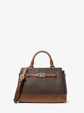 Reed Small Signature Logo Satchel 'Brown'