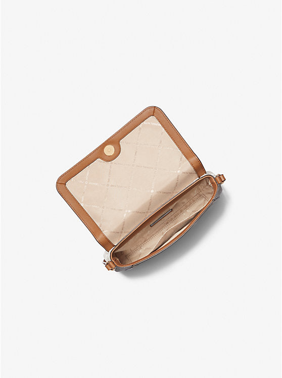 Medium Logo Convertible Crossbody Bag 'Vanilla'