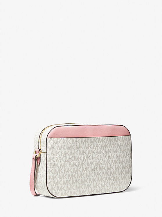 Jet Set Large Logo Crossbody Bag 'Pwd Blush Mlt'