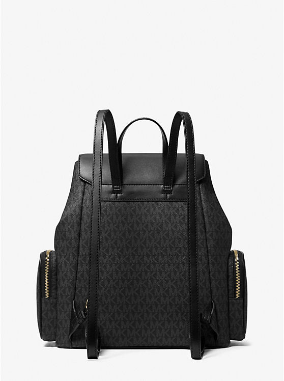 Jet Set Large Logo Backpack 'Black'