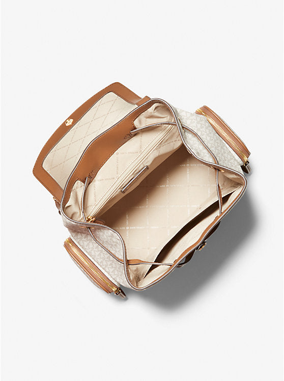 Jet Set Large Logo Backpack 'Vanilla'