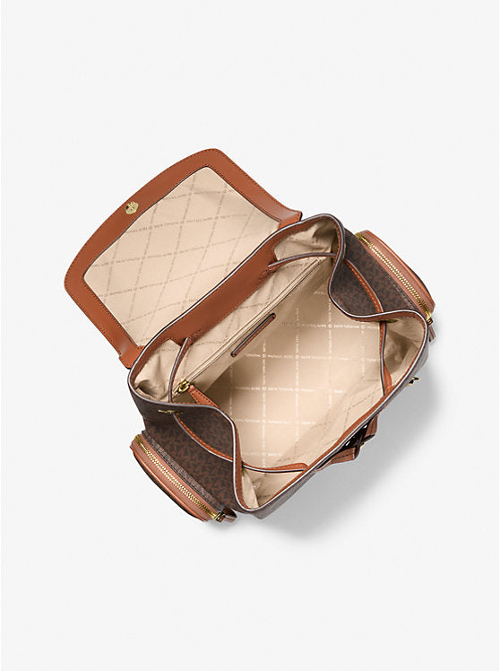 Jet Set Large Logo Backpack 'Brown'