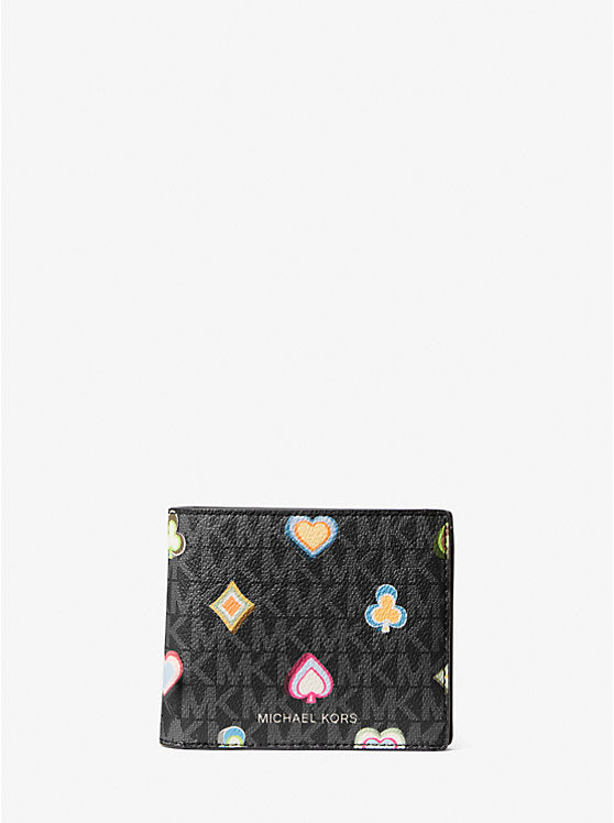 Cooper Printed Signature Logo Billfold Wallet 'Black'
