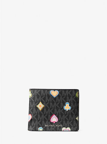 Cooper Printed Signature Logo Billfold Wallet 'Black'