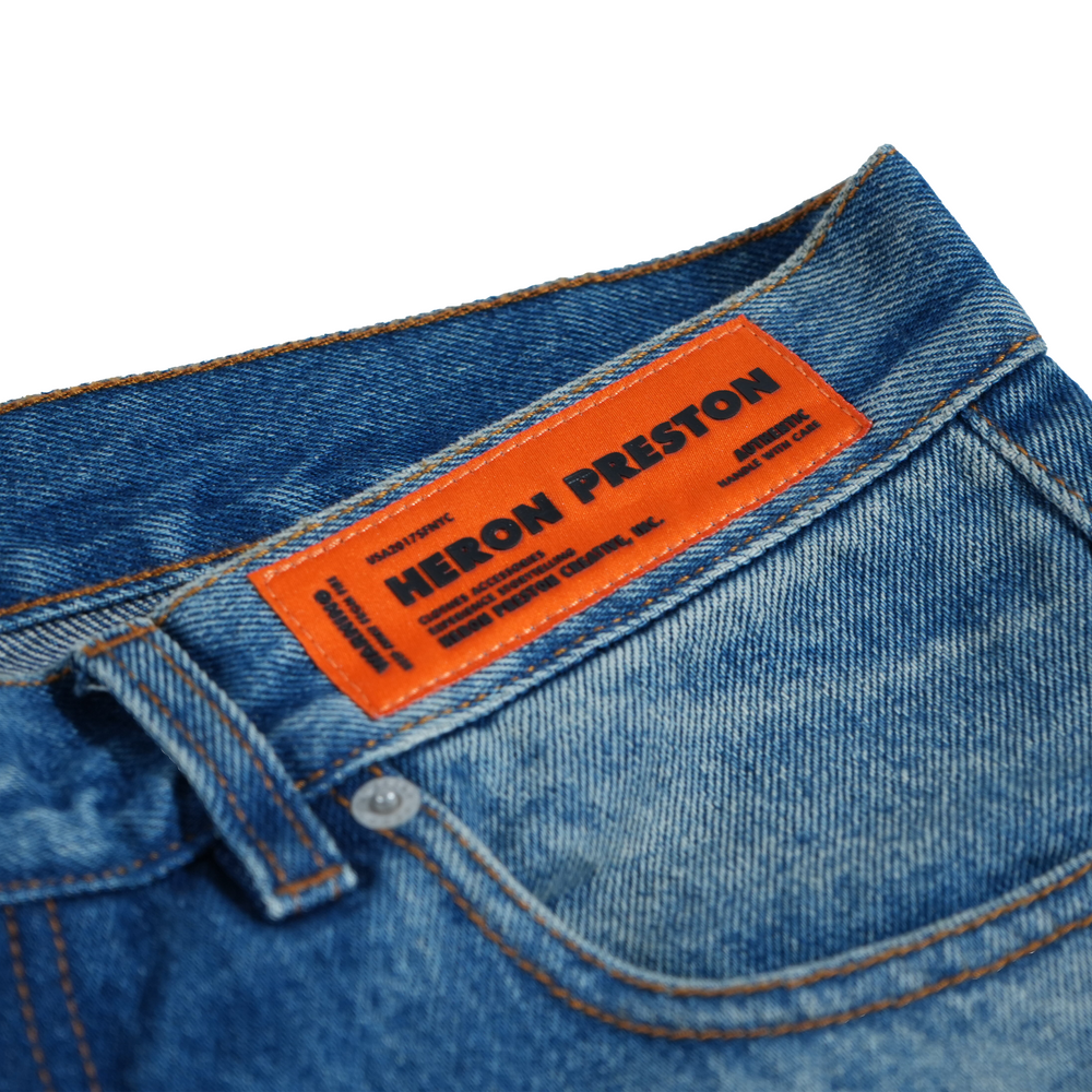 Heron Preston Slim 5 Pockets CTNMB Denim Jeans