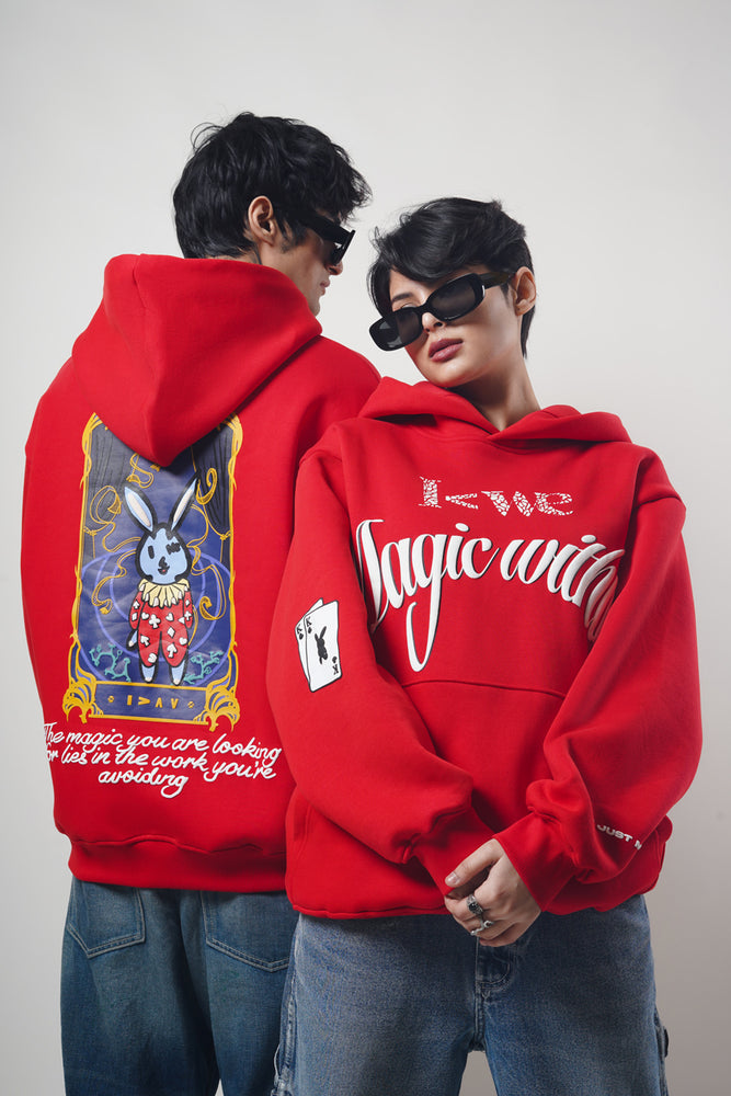 Magic Within Red Hoodie