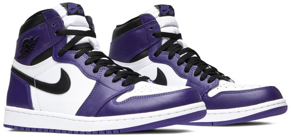 Jordan 1 Retro High Court Purple White