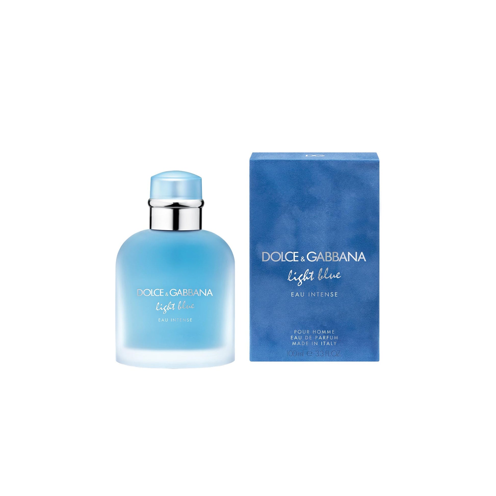 Bottle of LIGHT BLUE EAU INTENSE POUR HOMME, 125 ml perfume by Dolce N Gabbana