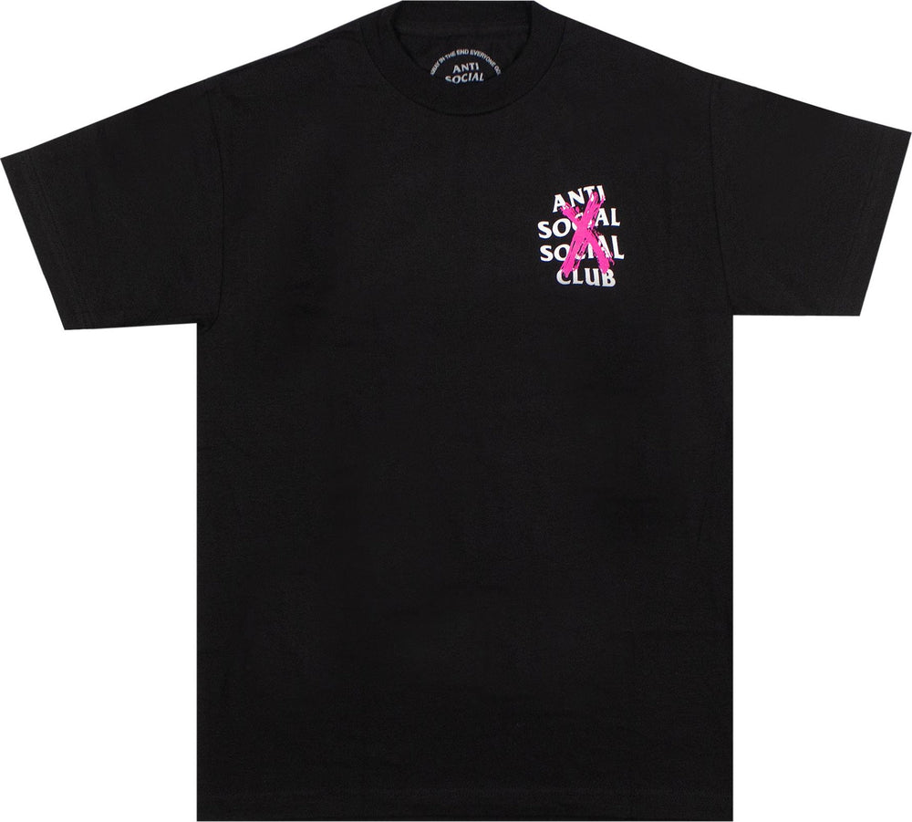 Cancelled T-Shirt Pink Black