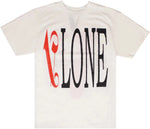 Vlone x Palm Angels Logo T-Shirt 'White/Red'