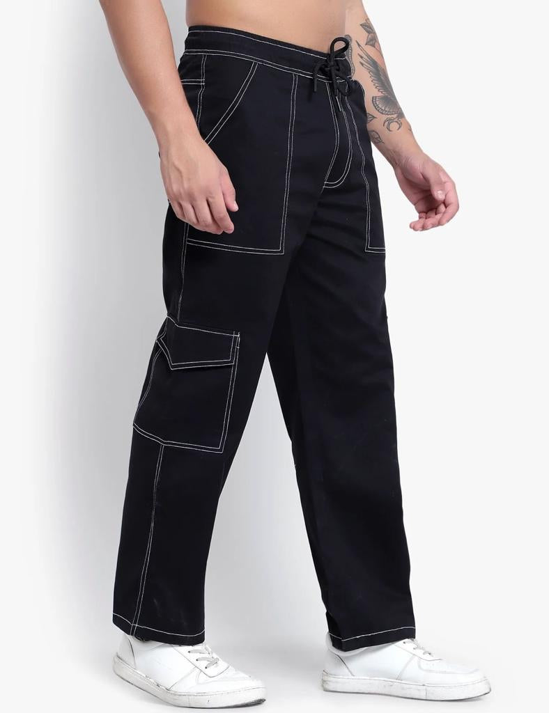 Full cut double pleats trouser with coin pocket -Cavani Four Seasons Dark  Khaki| Mytailorstore